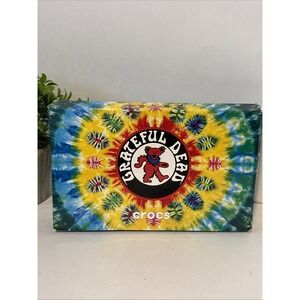 Crocs Jibbitz Charms GRATEFUL DEAD 10 Multi Pack - Limited Edition New In Box